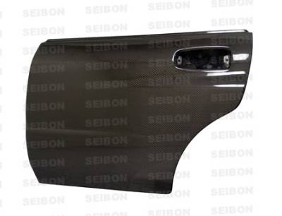 Honda civic carbon fiber door inserts #2