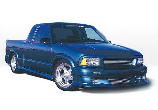 Chevrolet S10 Wings West Custom Style Side Skirts - Left & Right ...