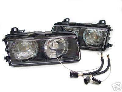 Custom - BMW E36 EURO ELLIPSOID PROJECTOR HEADLIGHTS