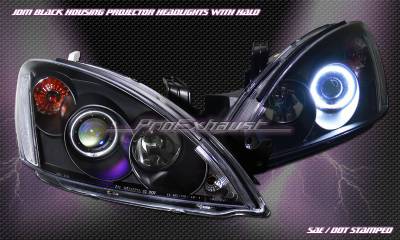 Custom - JDM  Black Halo Pro Headlights