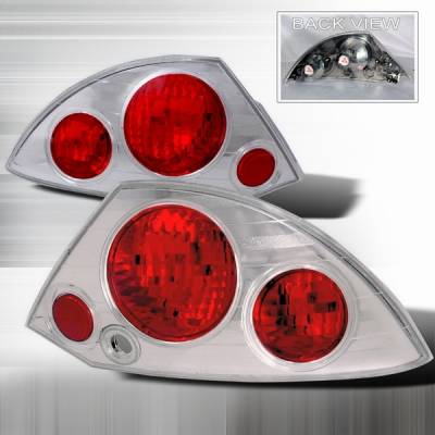 Custom Disco - Mitsubishi Eclipse Custom Disco Chrome Taillights - LT-ELP99-YD