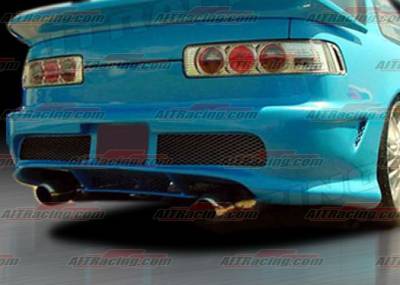 AIT Racing - Acura Integra AIT Racing Combat-2 Style Rear Bumper - AI90HICBIIRB2