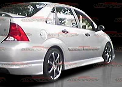 AIT Racing - Ford Focus AIT Racing FLS Style Side Skirts - FF00HIFLSSS4