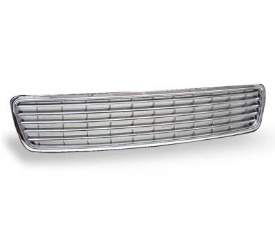 4CarOption - Audi A4 4CarOption Front Hood Grille - GR-A49600-CR