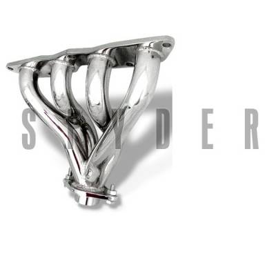 Spyder Auto - Scion xB Spyder Exhaust Header - Chrome - TS-HE-TSC03-C