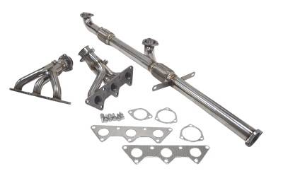 Megan Racing - Mitsubishi Eclipse Megan Racing Exhaust Header - T304 Stainless Steel - MR-SSH-ME00V6