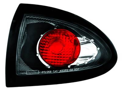 In Pro Carwear - Pontiac Sunfire IPCW Taillights - Crystal Eyes - Outer - 1 Pair - CWT-CE306CF