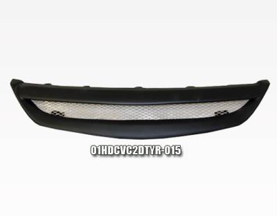 VIS Racing - Honda Civic 2DR VIS Racing Type-R Carbon Fiber Front Grille - 01HDCVC2DTYR-015