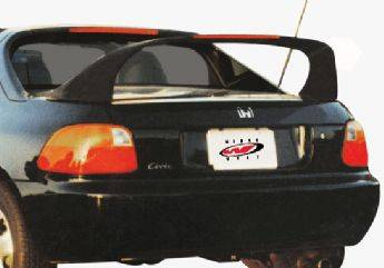 VIS Racing - Honda Del Sol VIS Racing Super Style Wing with Light - 591151-2V26L