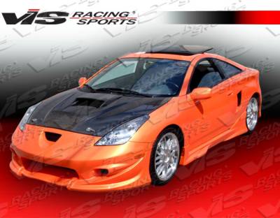 VIS Racing - Toyota Celica VIS Racing Invader Front Bumper - 00TYCEL2DINV-001