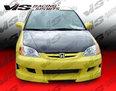 VIS Racing - Honda Civic 2DR & 4DR VIS Racing Viper Front Bumper - 01HDCVC2DVR-001