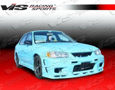 VIS Racing. - Toyota Corolla VIS Racing Omega Front Bumper - 01TYCOR4DOMA-001