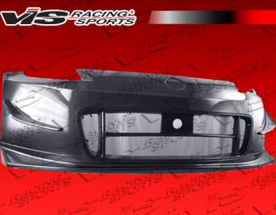 VIS Racing - Nissan 350Z VIS Racing Techno R-2 Front Bumper - Carbon Fiber - 03NS3502DTNR2-001C