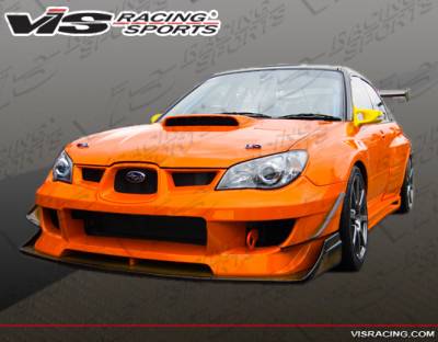 VIS Racing - Subaru WRX VIS Racing Oracle Front Bumper - 06SBWRX4DORA-001