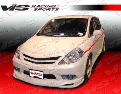 VIS Racing - Nissan Versa VIS Racing Octane-2 Front Bumper - 07NSVERHBOCT2-001