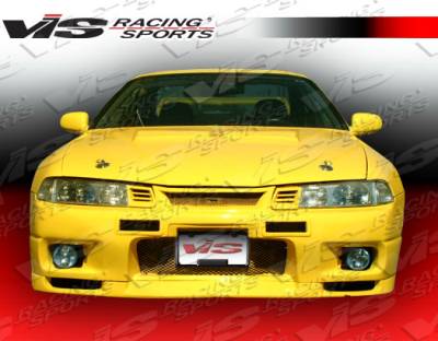 VIS Racing - Honda Prelude VIS Racing Omega Front Bumper - 92HDPRE2DOMA-001