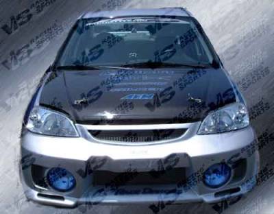 VIS Racing - Honda Civic VIS Racing EVO-5 Front Bumper - 96HDCVC2DEVO5-001