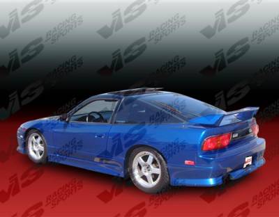 VIS Racing - Nissan S13 VIS Racing M Speed Rear Bumper - 89NSS132DMSP-002