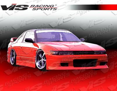 VIS Racing - Nissan S13 VIS Racing M Speed Side Skirts - 89NSS132DMSP-004