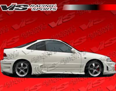 VIS Racing - Acura Integra VIS Racing Wave Side Skirts - 94ACINT2DWAV-004