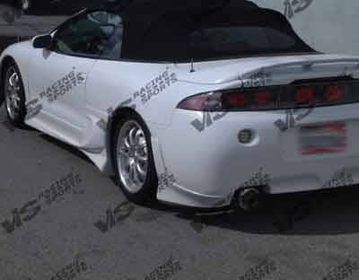 VIS Racing - Mitsubishi Eclipse VIS Racing Invader Side Skirts - 95MTECL2DINV-004