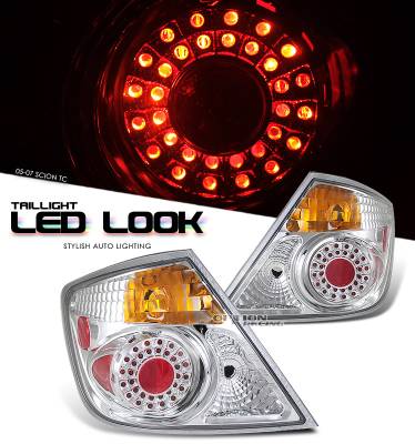 OptionRacing - Scion tC Option Racing LED Look Taillight - 17-41326