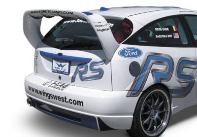 Wings West - Ford Focus ZX3 Wings West WRC Style Fender Flare - Right Rear - 890844