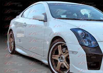 AIT Racing - Infiniti G35 2DR AIT Racing GTR Style B-Magic Side Skirts - G3503BMGTRSS2