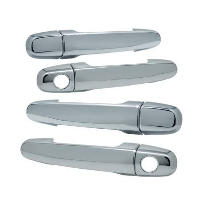 Spyder - Scion xD Spyder Door Handle - With Passenger Side Key Hole - Chrome - CA-DH-THL01-4D-WP