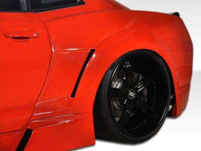 Duraflex - Chevrolet Camaro Duraflex Hot Wheels Wide Body Rear Fender Flares - 2 Piece - 105818