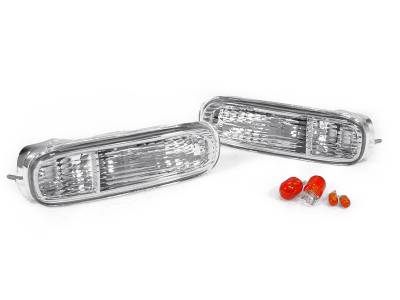 Depo - Toyota Supra Clear DEPO Bumper Signal Light