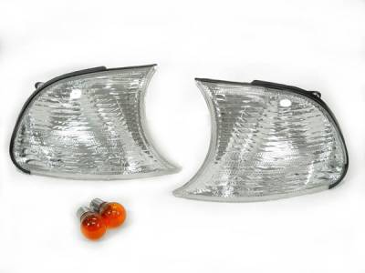 Depo - BMW E46 2D/Cabrio DEPO Clear Corner Lights