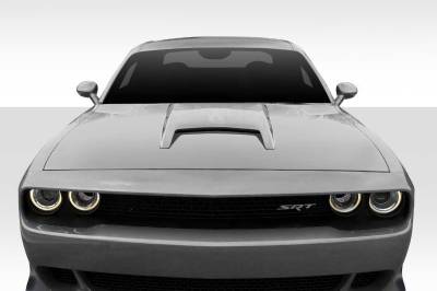 Duraflex - Universal Ram Air Type 6 Duraflex Hood Scoop 114552