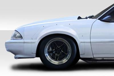 Duraflex - Ford Mustang C Tech 2" Duraflex Wide Front Fender Flares 115960