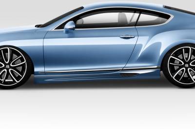 Duraflex - Bentley Continental GT Eros V.1 Duraflex Side Skirts Body Kit 113955