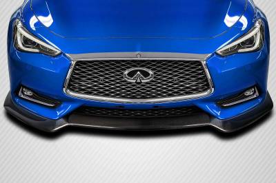 Carbon Creations - Infiniti Q60 AP Carbon Fiber Creations Front Bumper Lip Body Kit 116722