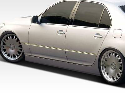 Duraflex - Lexus LS VIP Duraflex Side Skirts Body Kit 107781