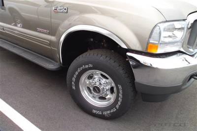 Putco - Ford F350 Superduty Putco Stainless Steel Fender Trim - Full - 97216