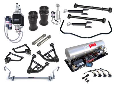 RideTech by Air Ride - Chevrolet Monte Carlo RideTech Level 3 Air Suspension System - 11320399