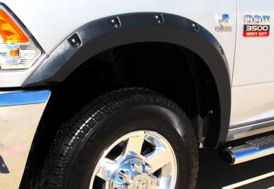 Prestige - Dodge Ram Prestige Front Pair RX Rivet Style Standard Fender Flare Set - RX205SA