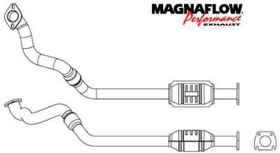 MagnaFlow - MagnaFlow Direct Fit Catalytic Converter - 23413