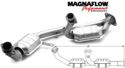 MagnaFlow - MagnaFlow Direct Fit Front Y-Pipe Catalytic Converter - 50202
