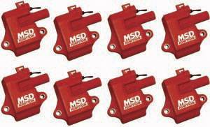 MSD - GM MSD Ignition Kit - Coil - 8 Pack - 82478