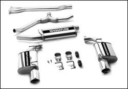 MagnaFlow - Magnaflow Cat-Back Exhaust System with Dual Rear Exit Pipes - 16936