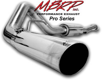 MBRP - MBRP Pro Series Single Side Exhaust System S5000304