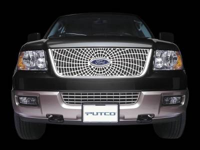 Putco - GMC Sierra Putco Liquid Spider Web Grille - 303109