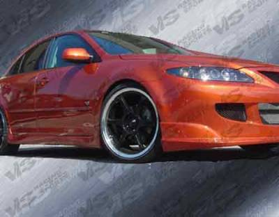 VIS Racing - Mazda 6 VIS Racing Fuzion Full Body Kit - 03MZ64DFUZ-099