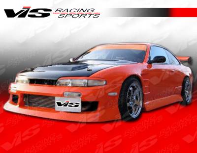 VIS Racing - Nissan 240SX VIS Racing V Spec-4 Full Body Kit - 95NS2402DVSC4-099