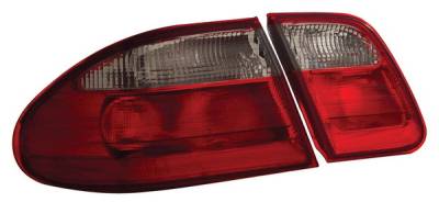 Anzo - Mercedes-Benz E Class Anzo Taillights - Red & Clear - 221156