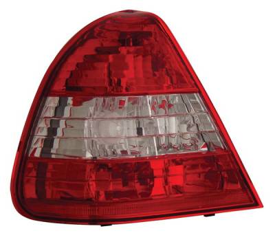 Anzo - Mercedes-Benz C Class Anzo Taillights - Red & Clear - 221157